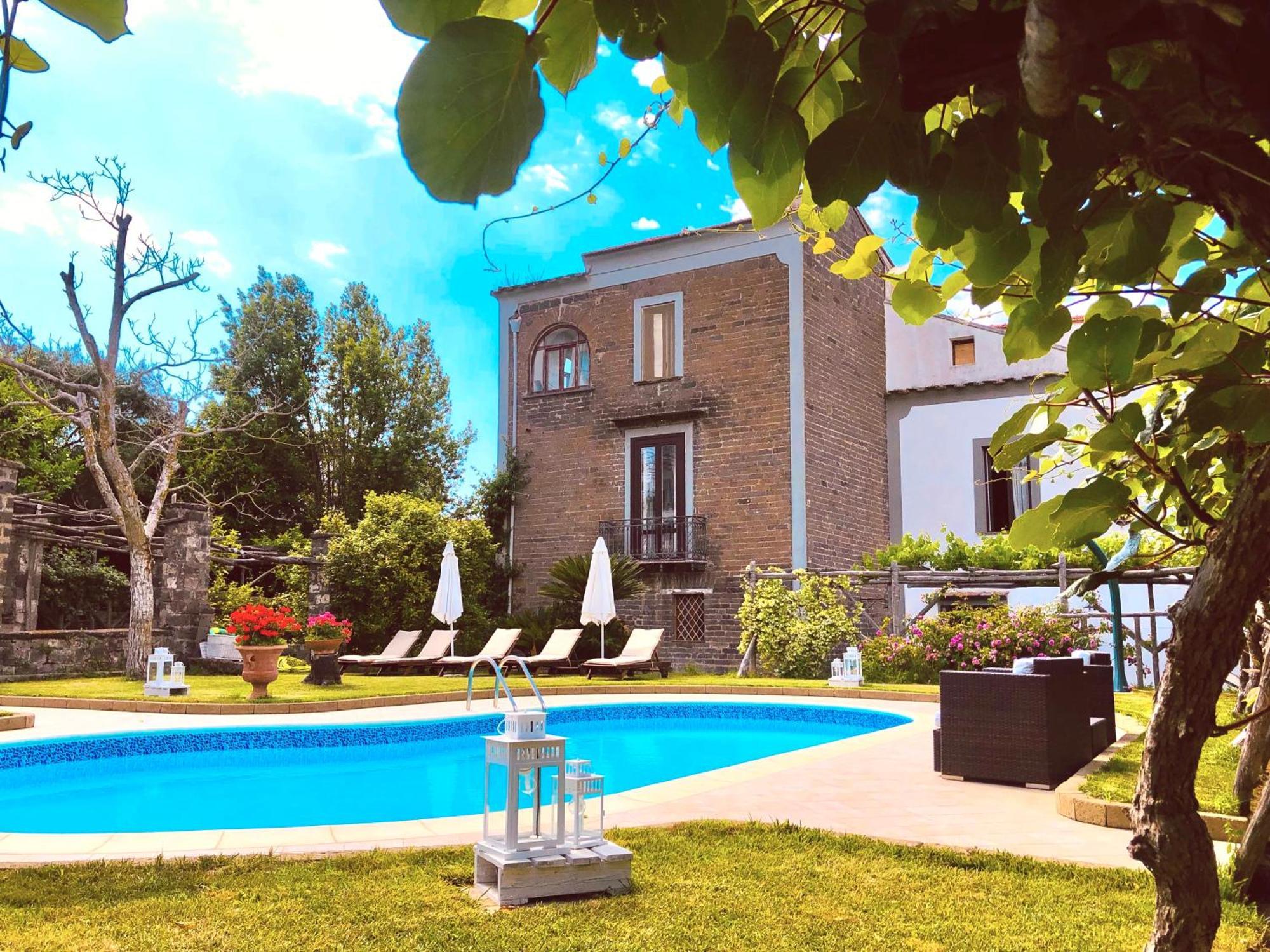 La Dimora 3: Comfort, Garden And Pool Massa Lubrense Zewnętrze zdjęcie